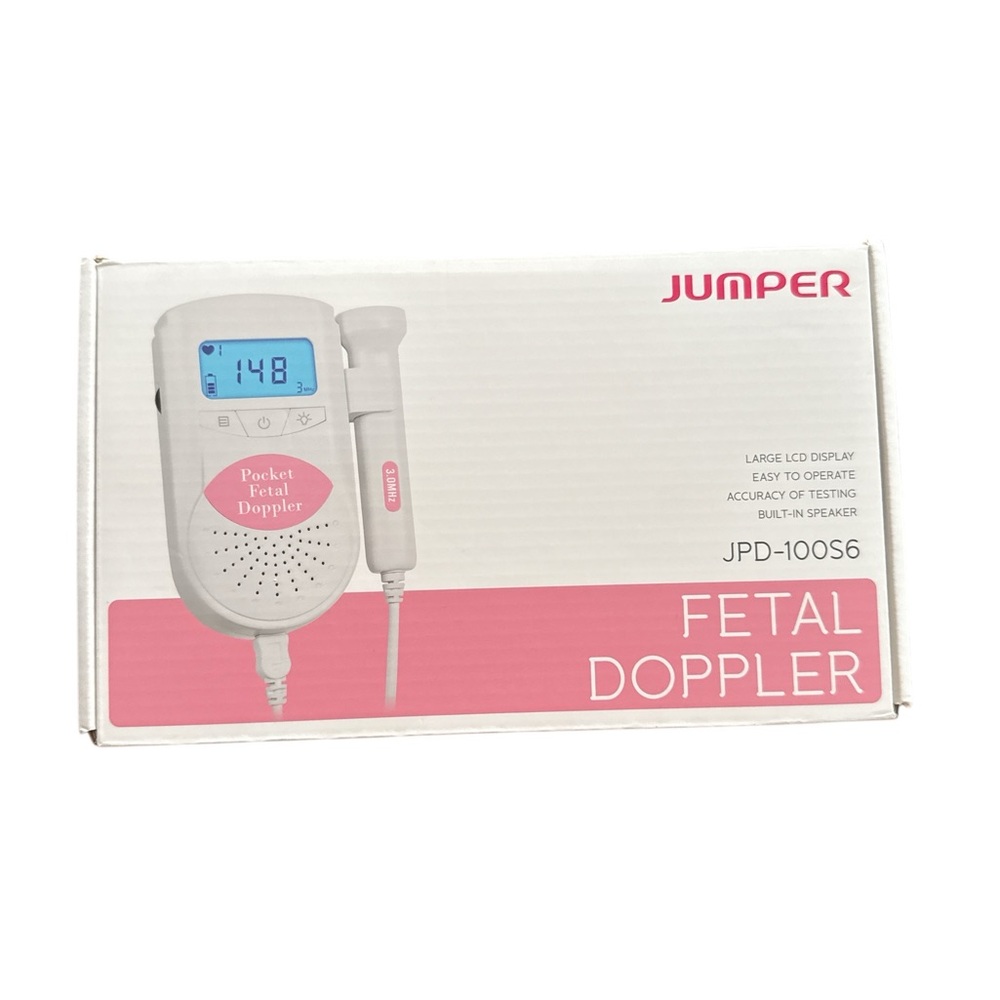 Fetal Doppler -  Portable Baby Heart Monitor with Gel